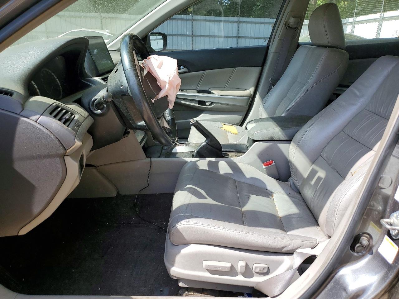 2008 Honda Accord Exl Gray vin: 1HGCP26898A013208