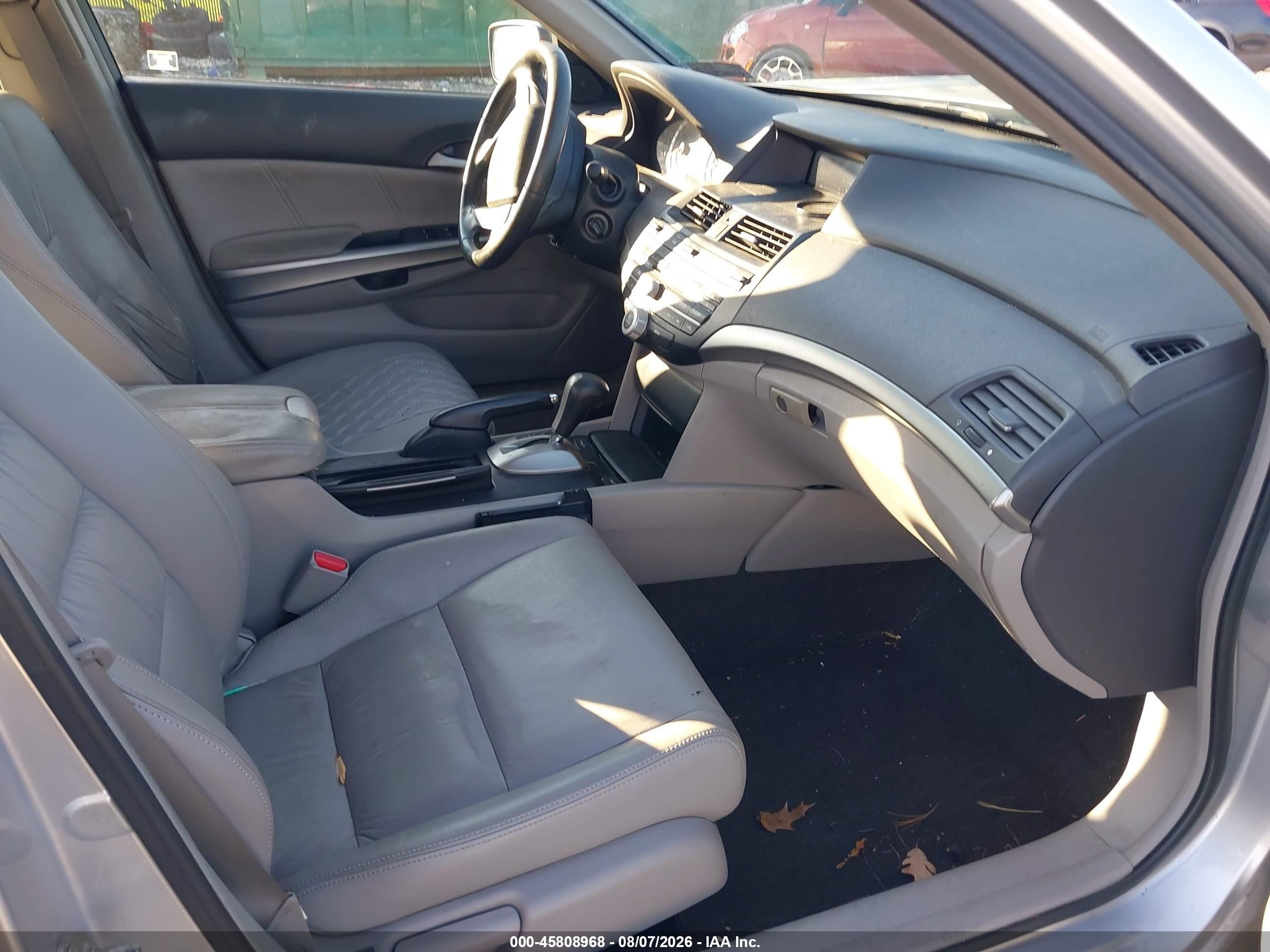 2008 Honda Accord 2.4 Ex-l Silver vin: 1HGCP26898A021504