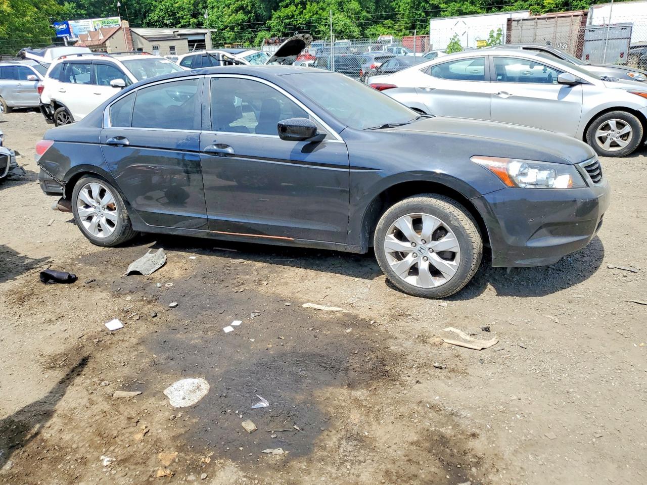 2008 Honda Accord Exl Black vin: 1HGCP26898A101210