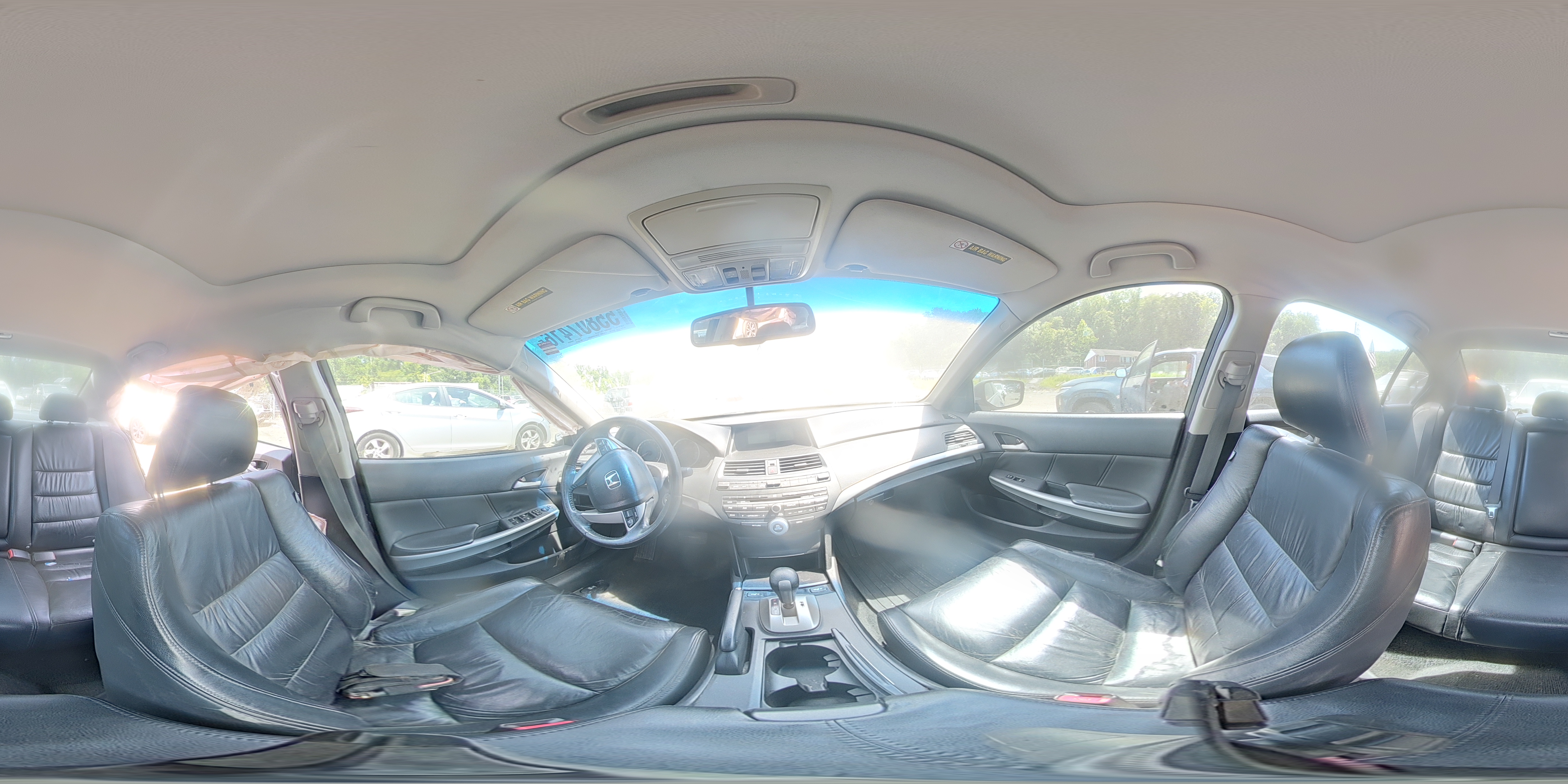 2008 Honda Accord Exl Black vin: 1HGCP26898A101210