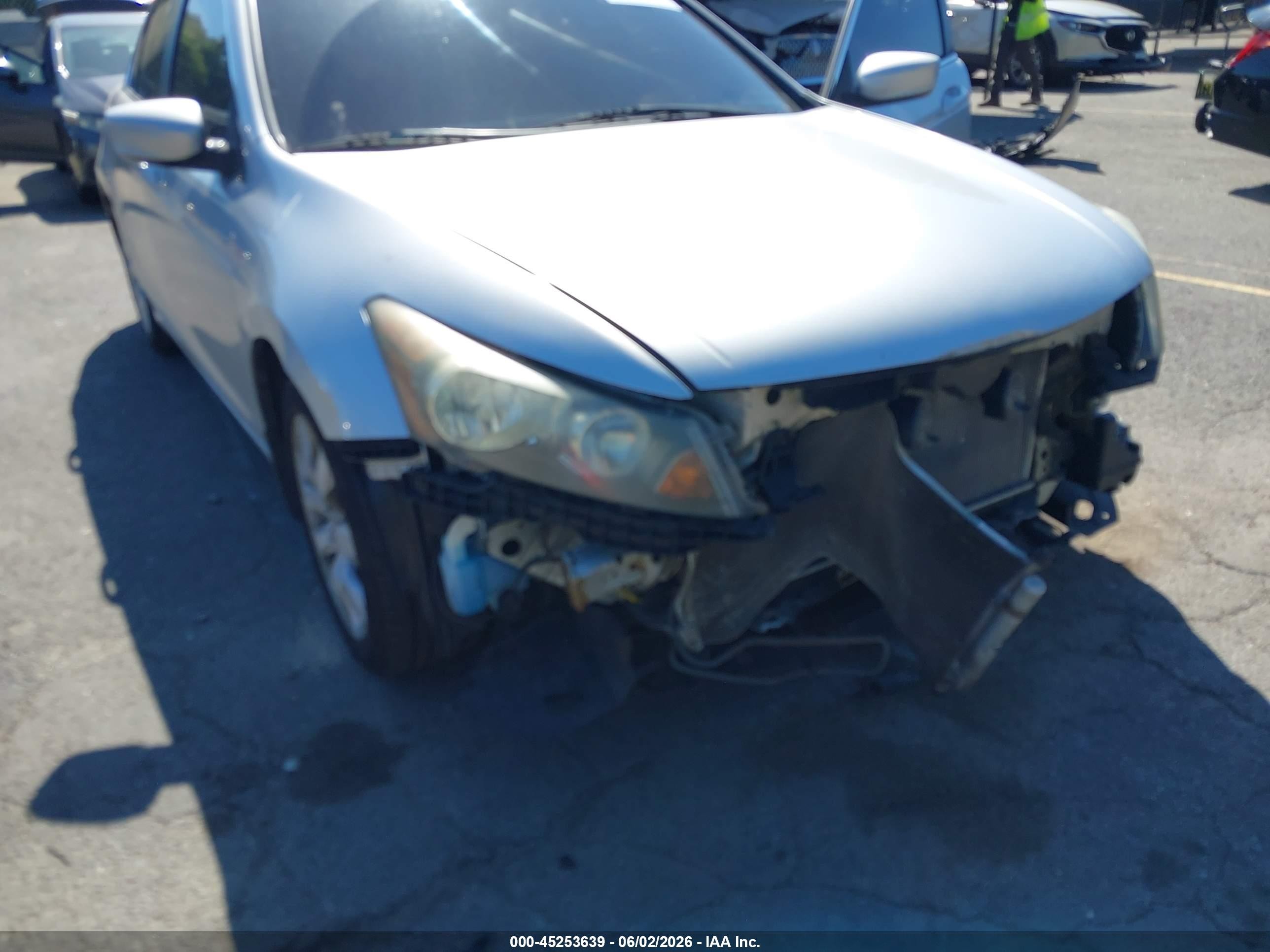 2008 Honda Accord 2.4 Ex-l Серебряный vin: 1HGCP26898A108402