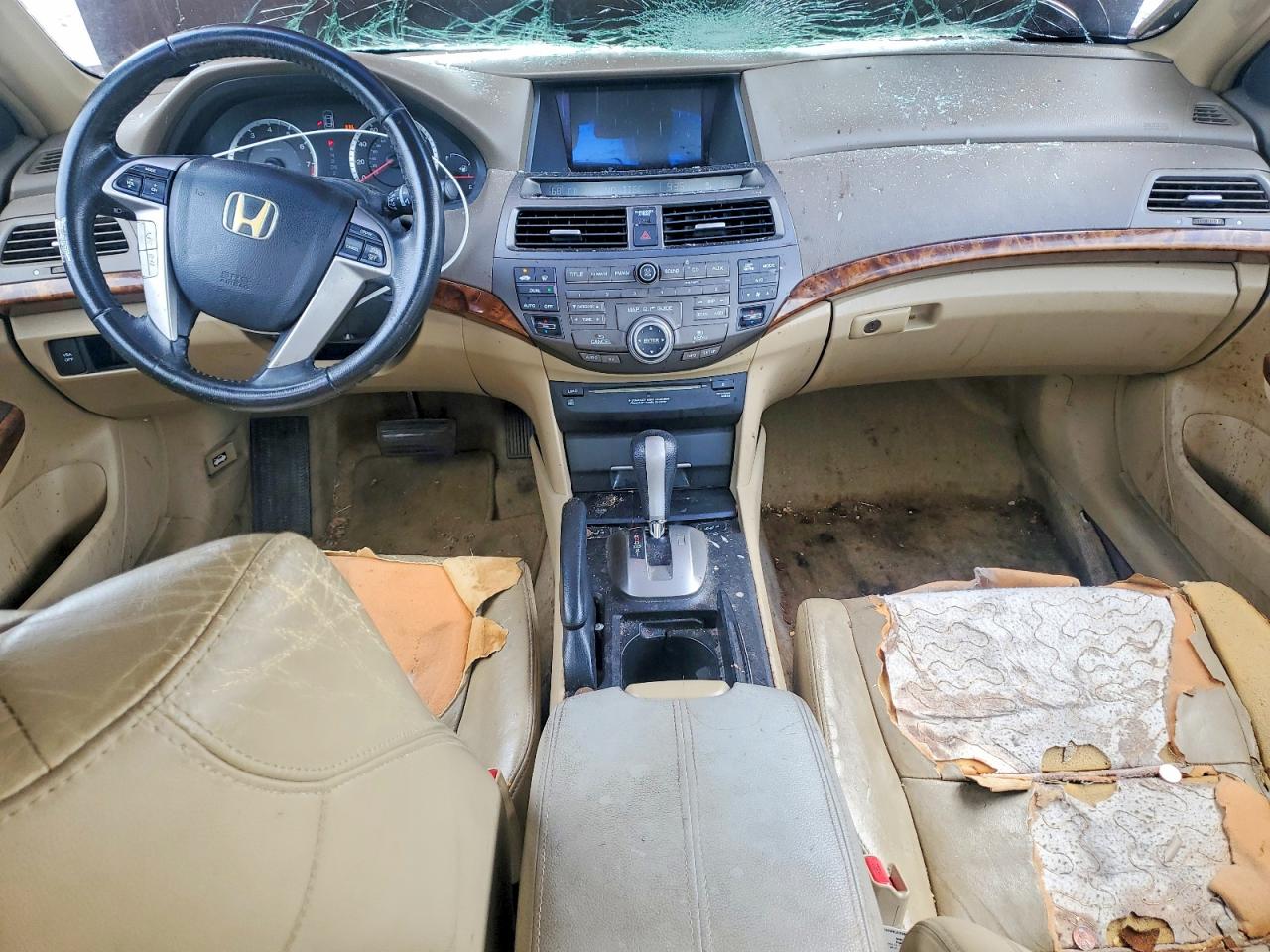 2008 Honda Accord Ex L Burgundy vin: 1HGCP26898A119061