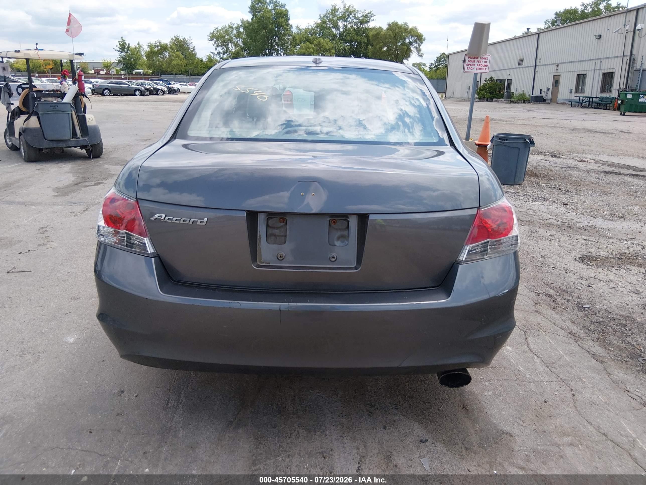 2008 Honda Accord 2.4 Ex-l Серый vin: 1HGCP26898A150956