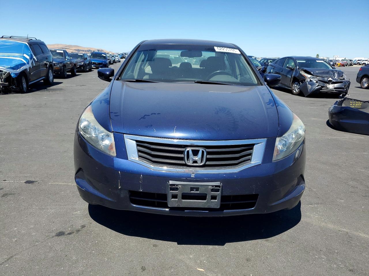 2008 Honda Accord Exl Blue vin: 1HGCP26898A165506