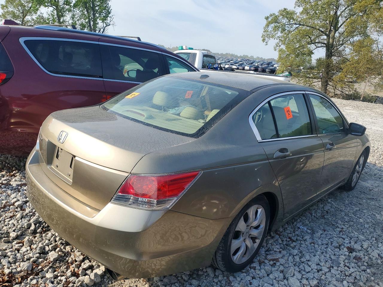 2009 Honda Accord Exl Tan vin: 1HGCP26899A011783