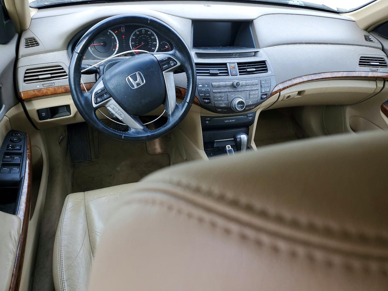 2009 Honda Accord Exl Tan vin: 1HGCP26899A011783