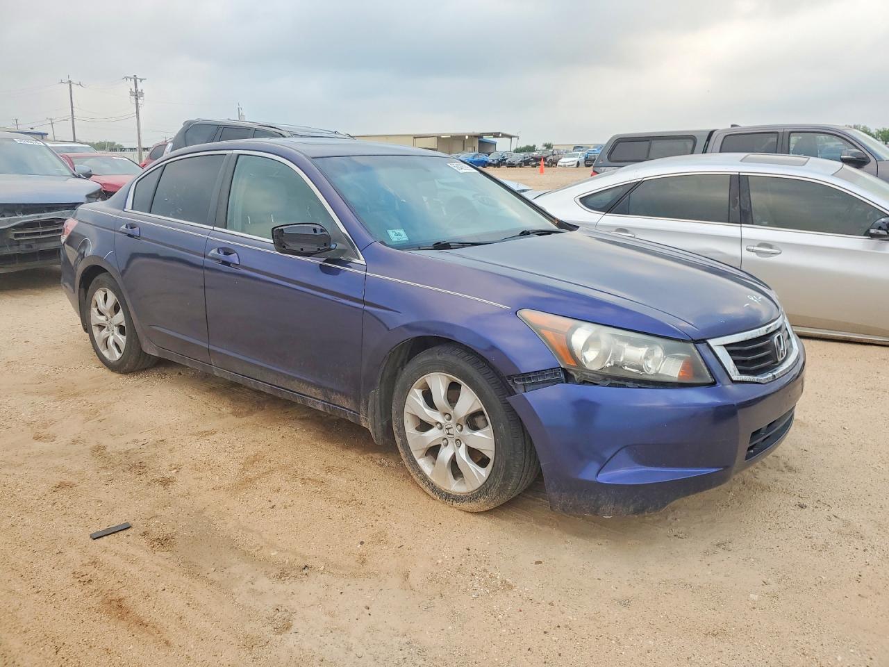 2009 Honda Accord Exl Blue vin: 1HGCP26899A035288