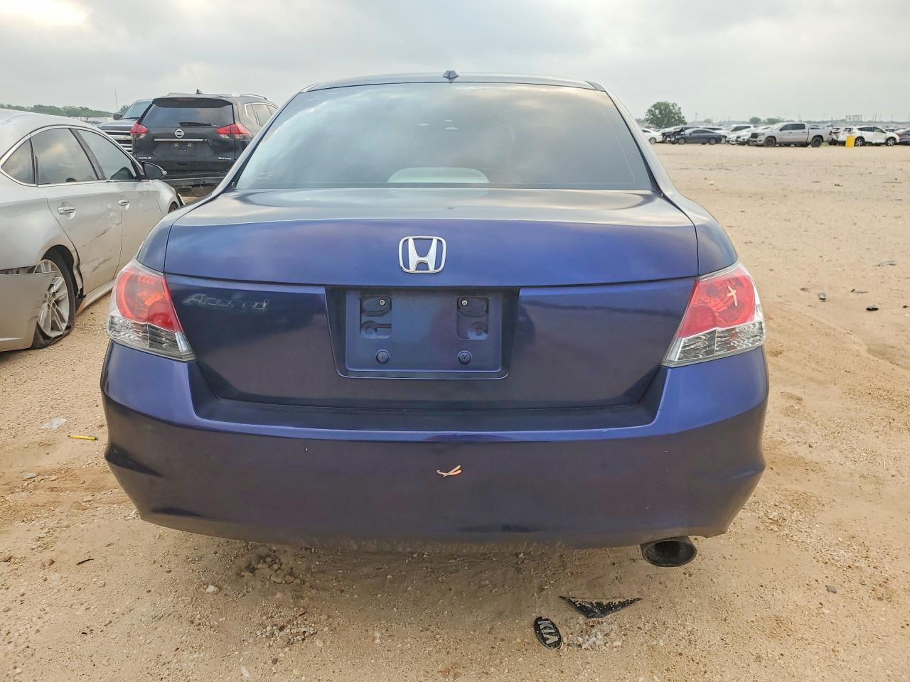 2009 Honda Accord Exl Blue vin: 1HGCP26899A035288