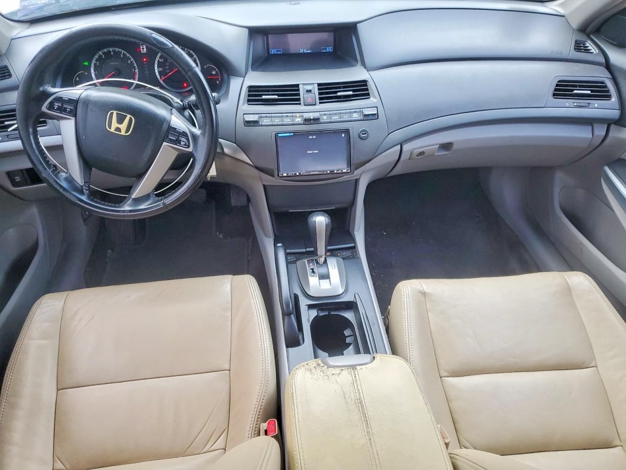 2009 Honda Accord Exl Blue vin: 1HGCP26899A035288
