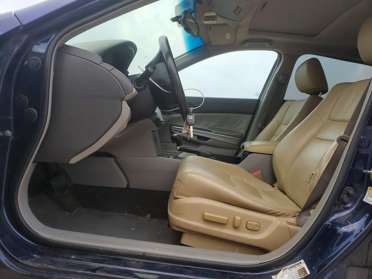 2009 Honda Accord Exl Blue vin: 1HGCP26899A035288