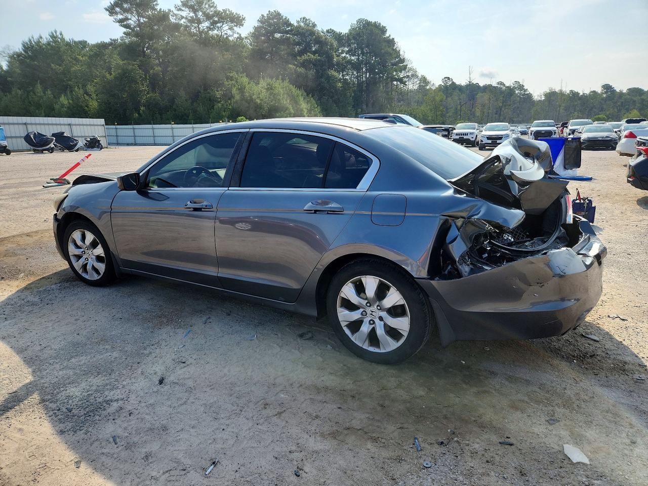 2009 Honda Accord Exl Gray vin: 1HGCP26899A036571