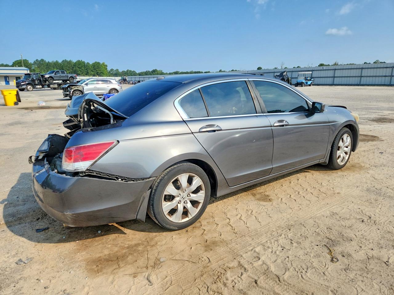2009 Honda Accord Exl Gray vin: 1HGCP26899A036571