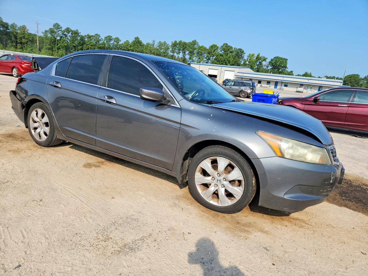 2009 Honda Accord Exl Gray vin: 1HGCP26899A036571