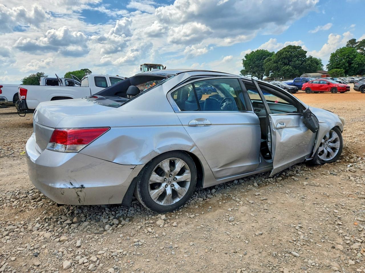 2009 Honda Accord Exl Silver vin: 1HGCP26899A051796
