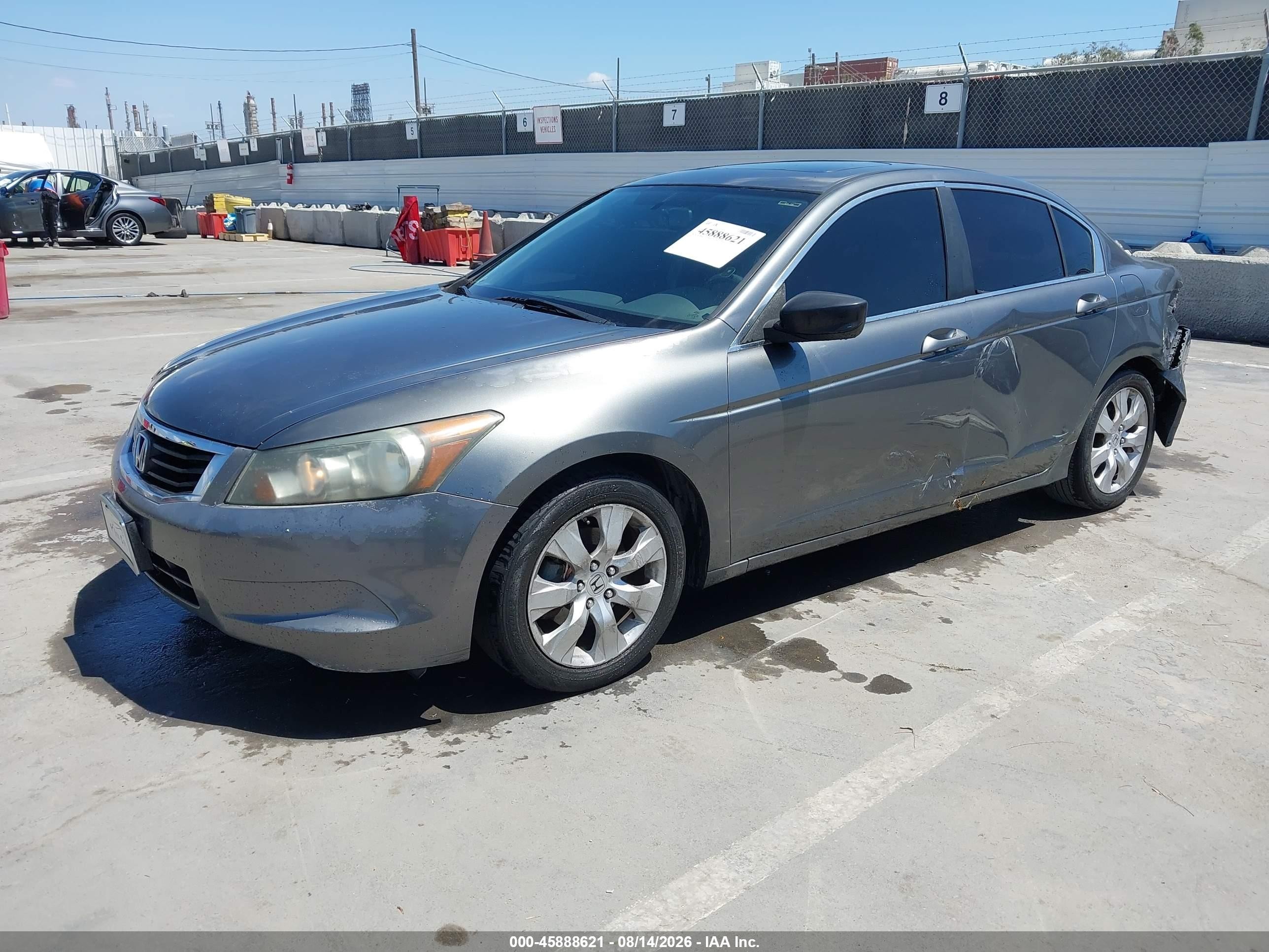 2009 Honda Accord 2.4 Ex-l Gray vin: 1HGCP26899A155589