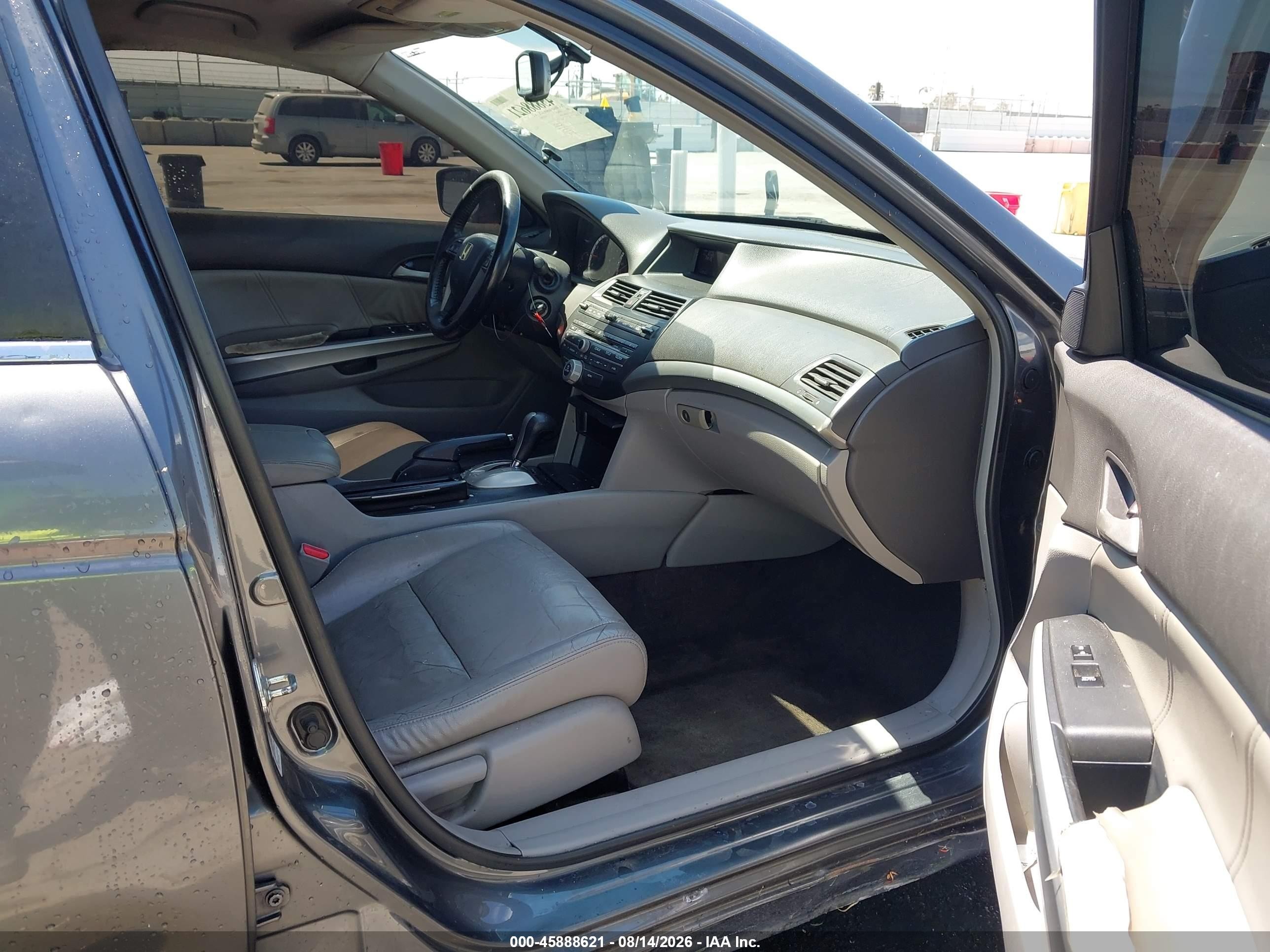 2009 Honda Accord 2.4 Ex-l Gray vin: 1HGCP26899A155589