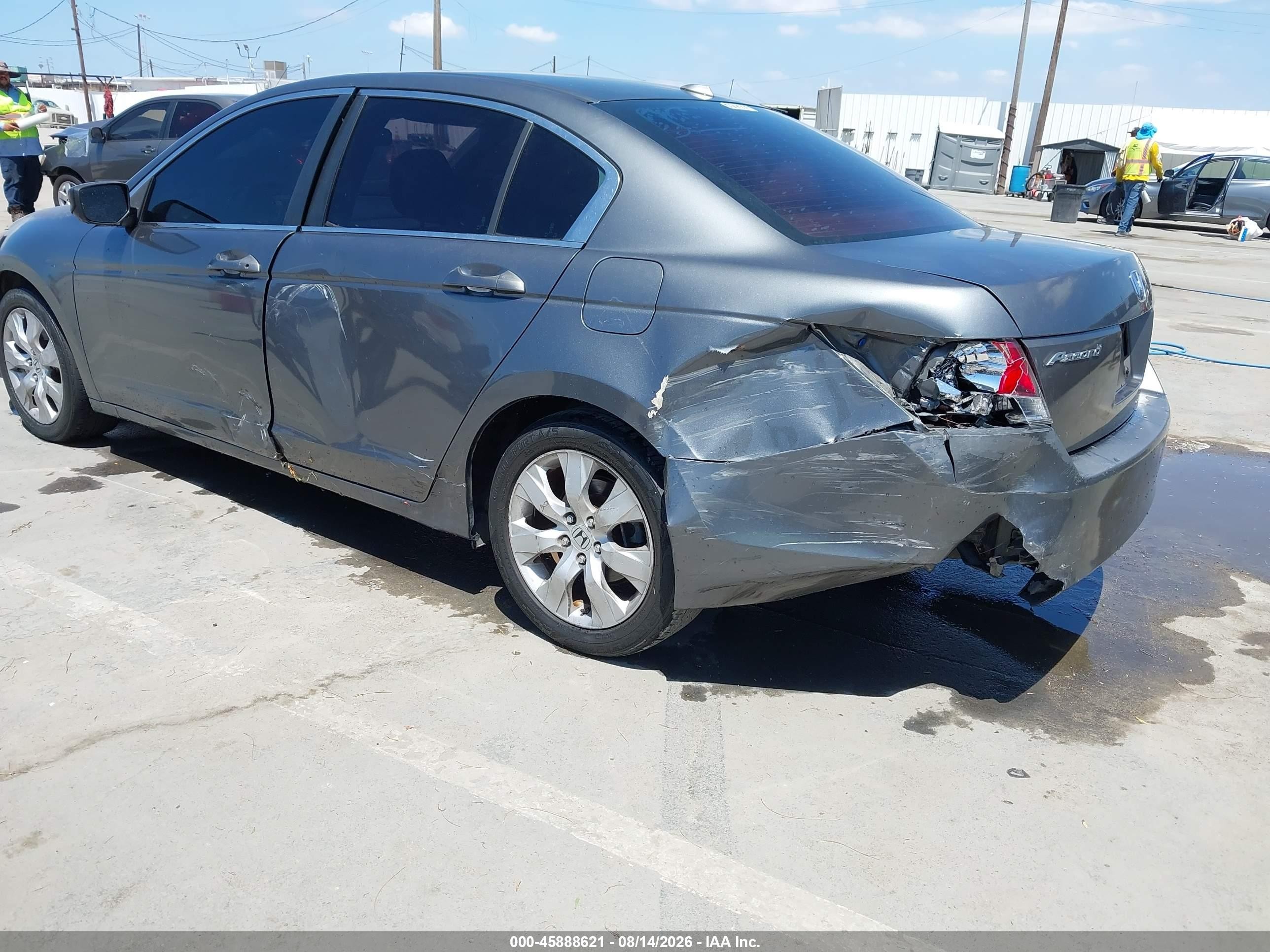2009 Honda Accord 2.4 Ex-l Gray vin: 1HGCP26899A155589