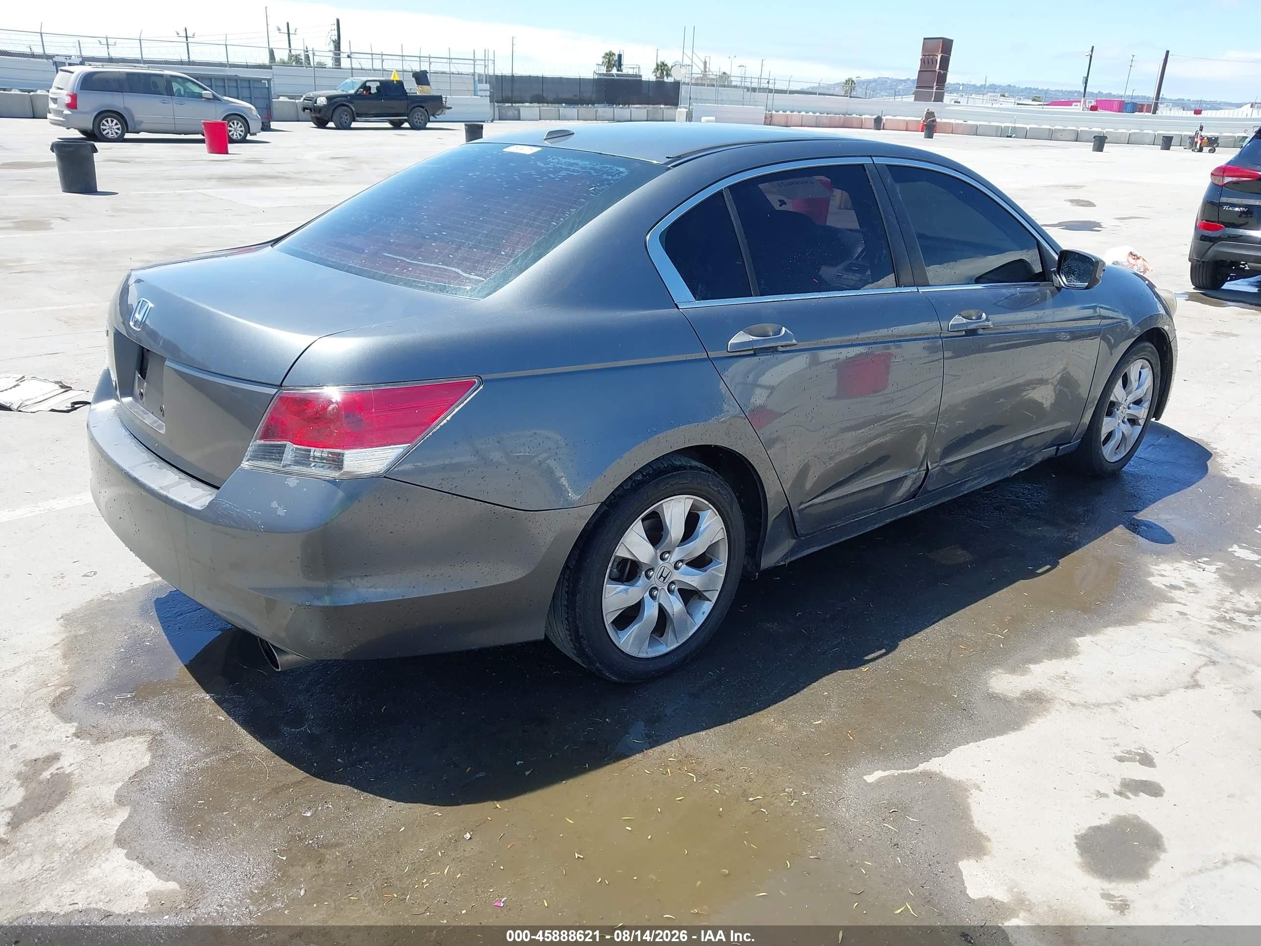 2009 Honda Accord 2.4 Ex-l Gray vin: 1HGCP26899A155589