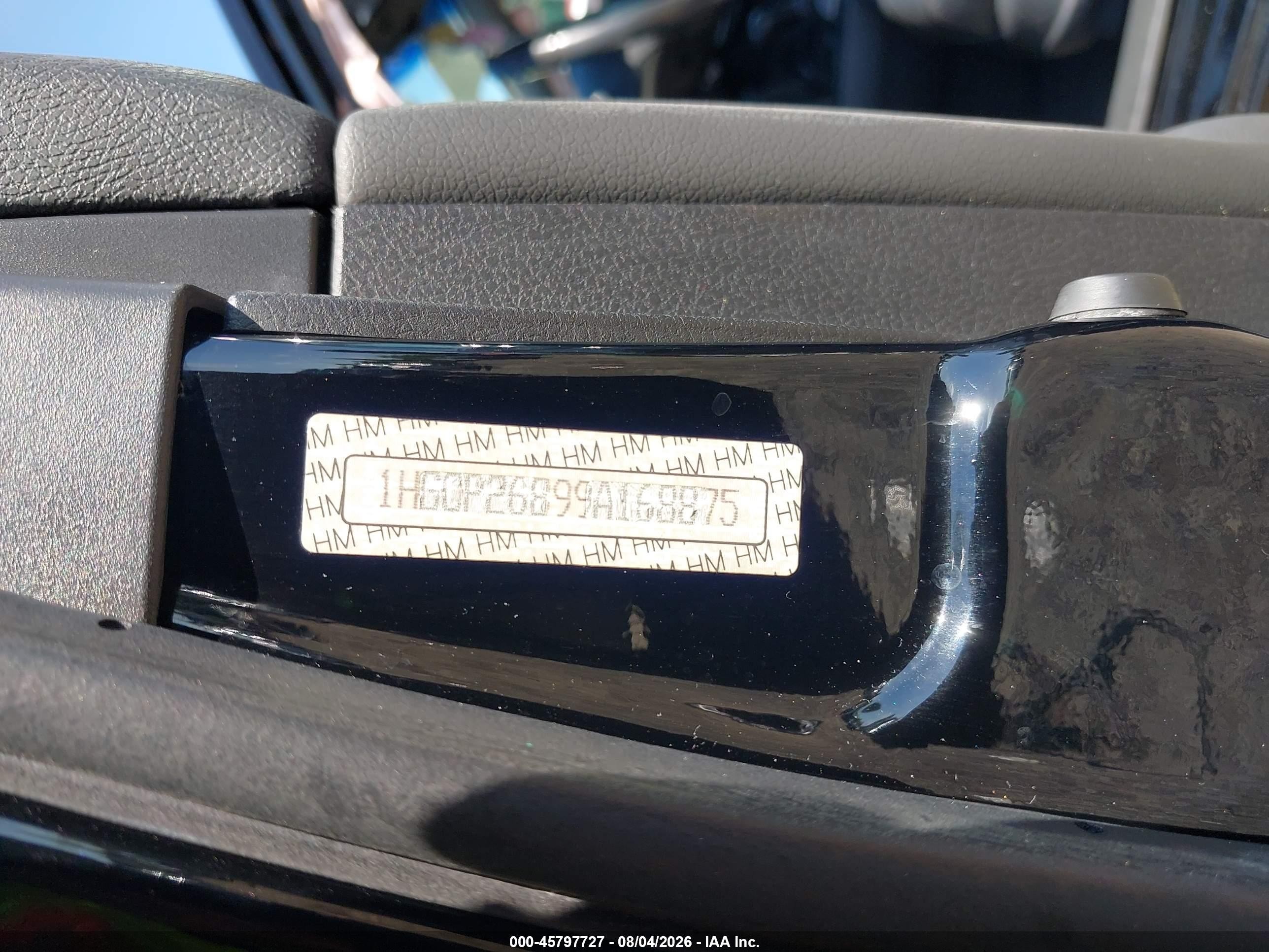 2009 Honda Accord 2.4 Ex-l Black vin: 1HGCP26899A168875