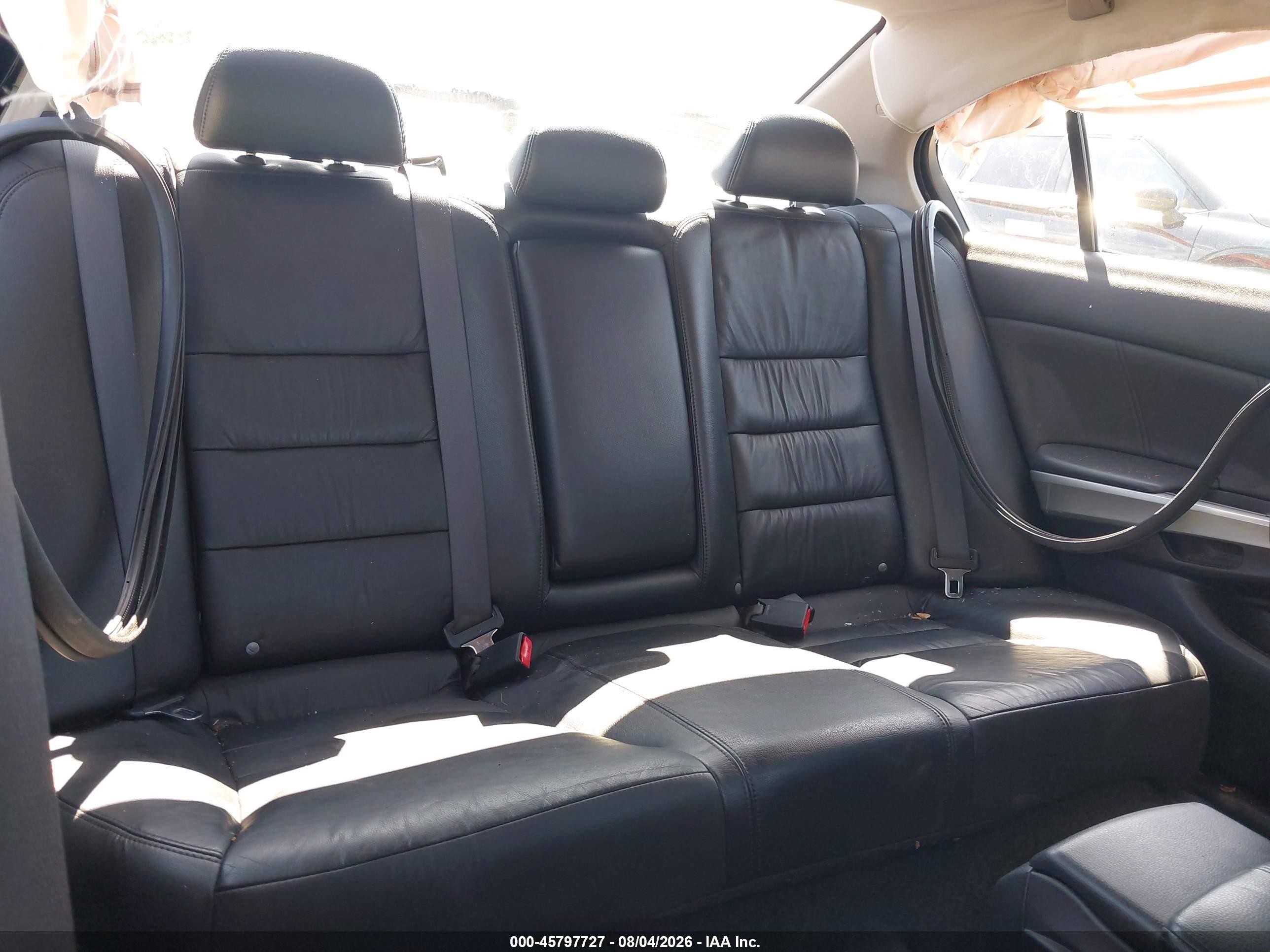 2009 Honda Accord 2.4 Ex-l Black vin: 1HGCP26899A168875