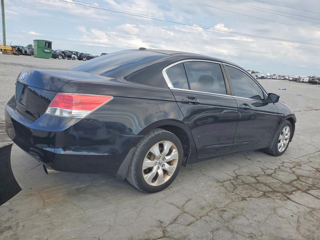 2009 Honda Accord Exl Черный vin: 1HGCP26899A183344