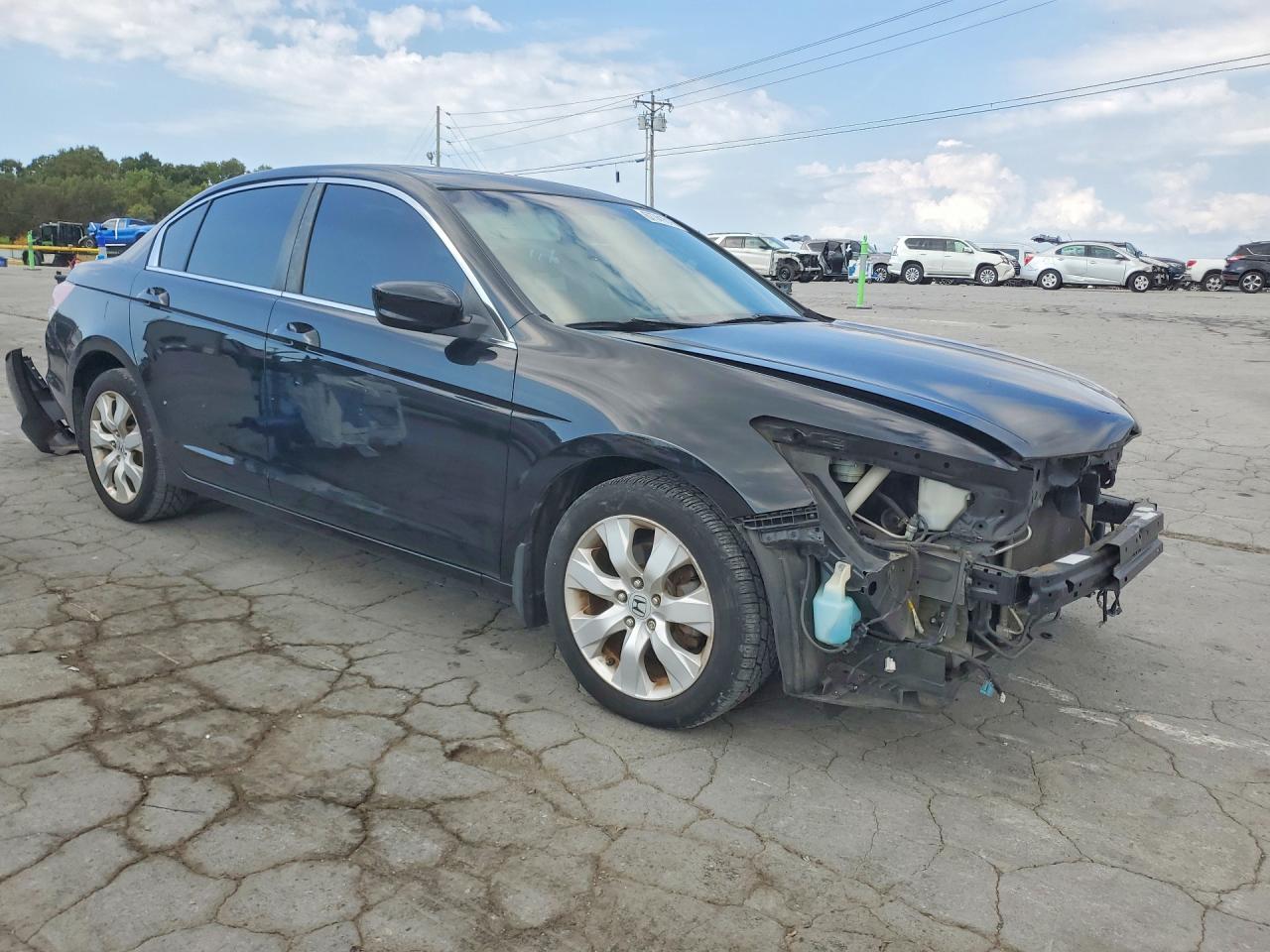 2009 Honda Accord Exl Черный vin: 1HGCP26899A183344