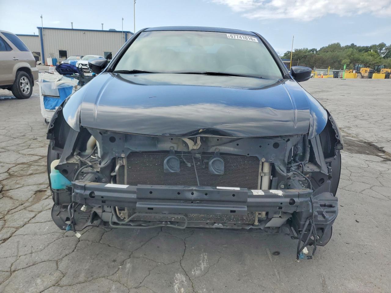 2009 Honda Accord Exl Черный vin: 1HGCP26899A183344