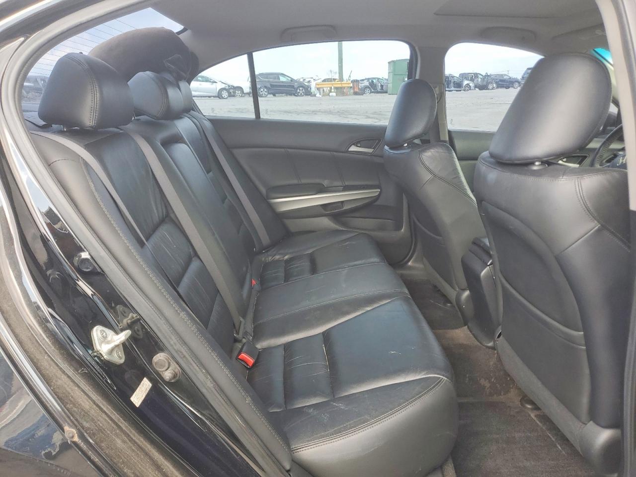 2009 Honda Accord Exl Черный vin: 1HGCP26899A183344