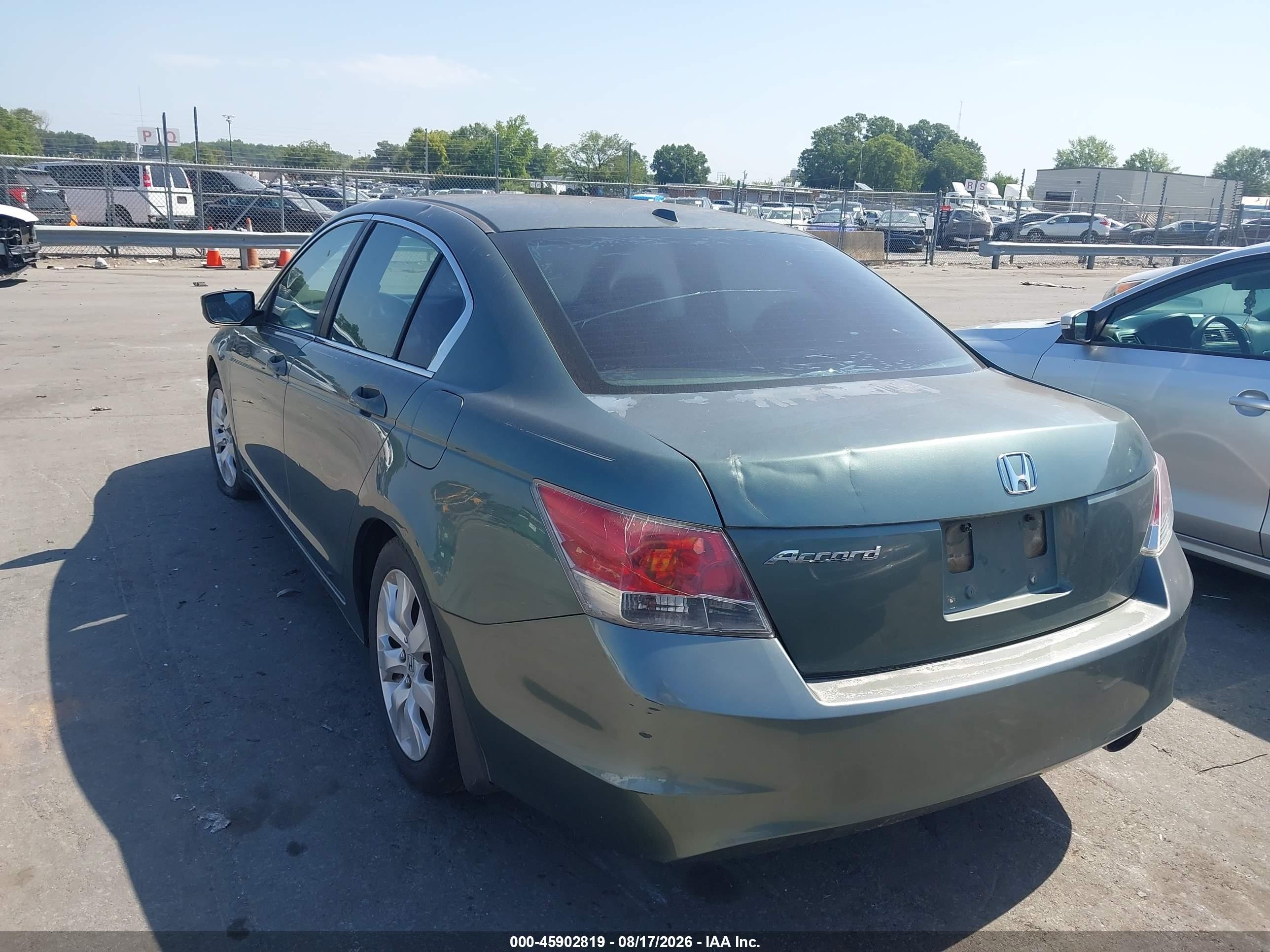 2008 Honda Accord 2.4 Ex-l Pewter vin: 1HGCP268X8A025304