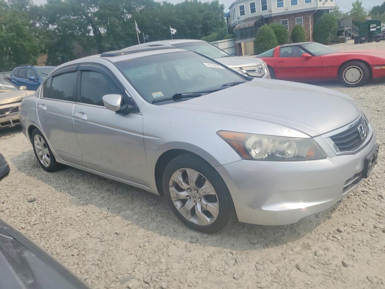 2008 Honda Accord Exl Silver vin: 1HGCP268X8A047240