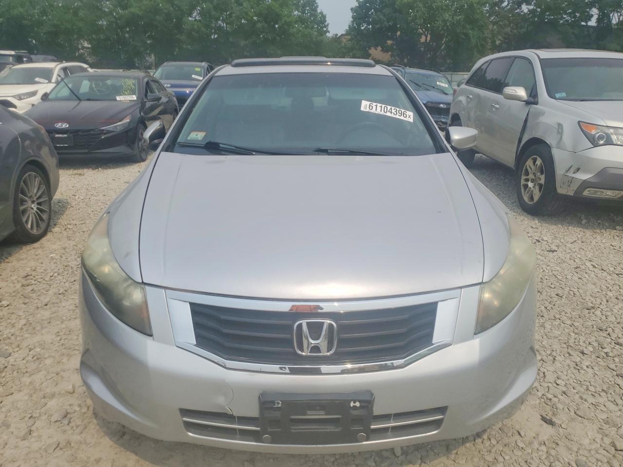 2008 Honda Accord Exl Silver vin: 1HGCP268X8A047240