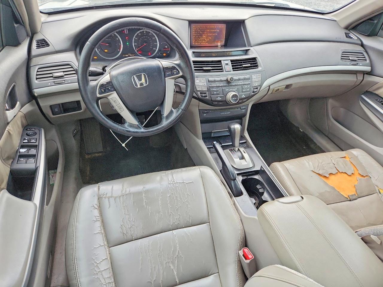 2008 Honda Accord Exl Gray vin: 1HGCP268X8A047528