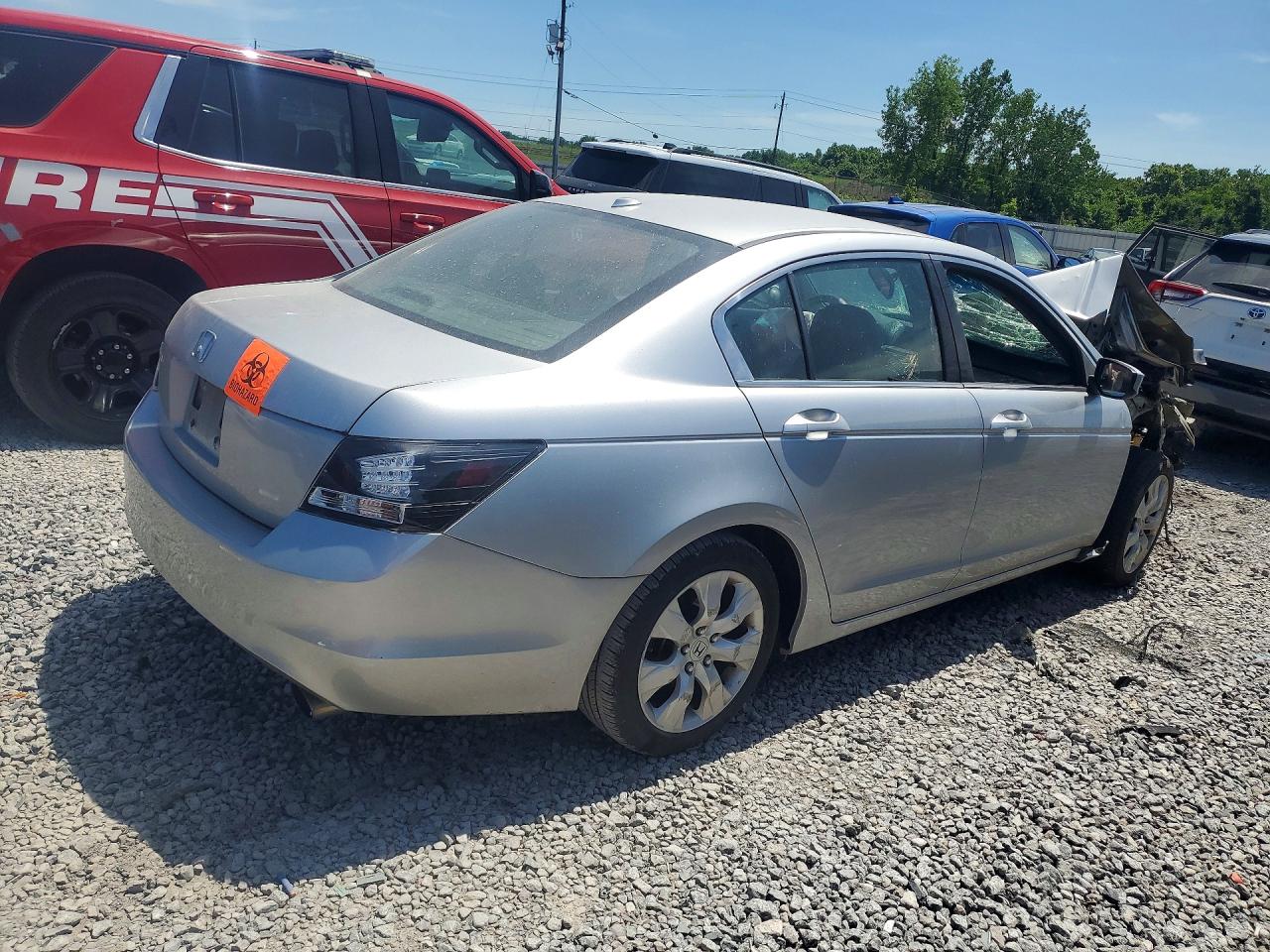 2008 Honda Accord Exl Серебряный vin: 1HGCP268X8A073935