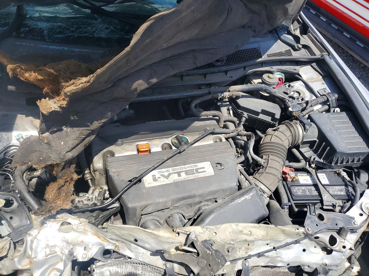 2008 Honda Accord Exl Серебряный vin: 1HGCP268X8A073935