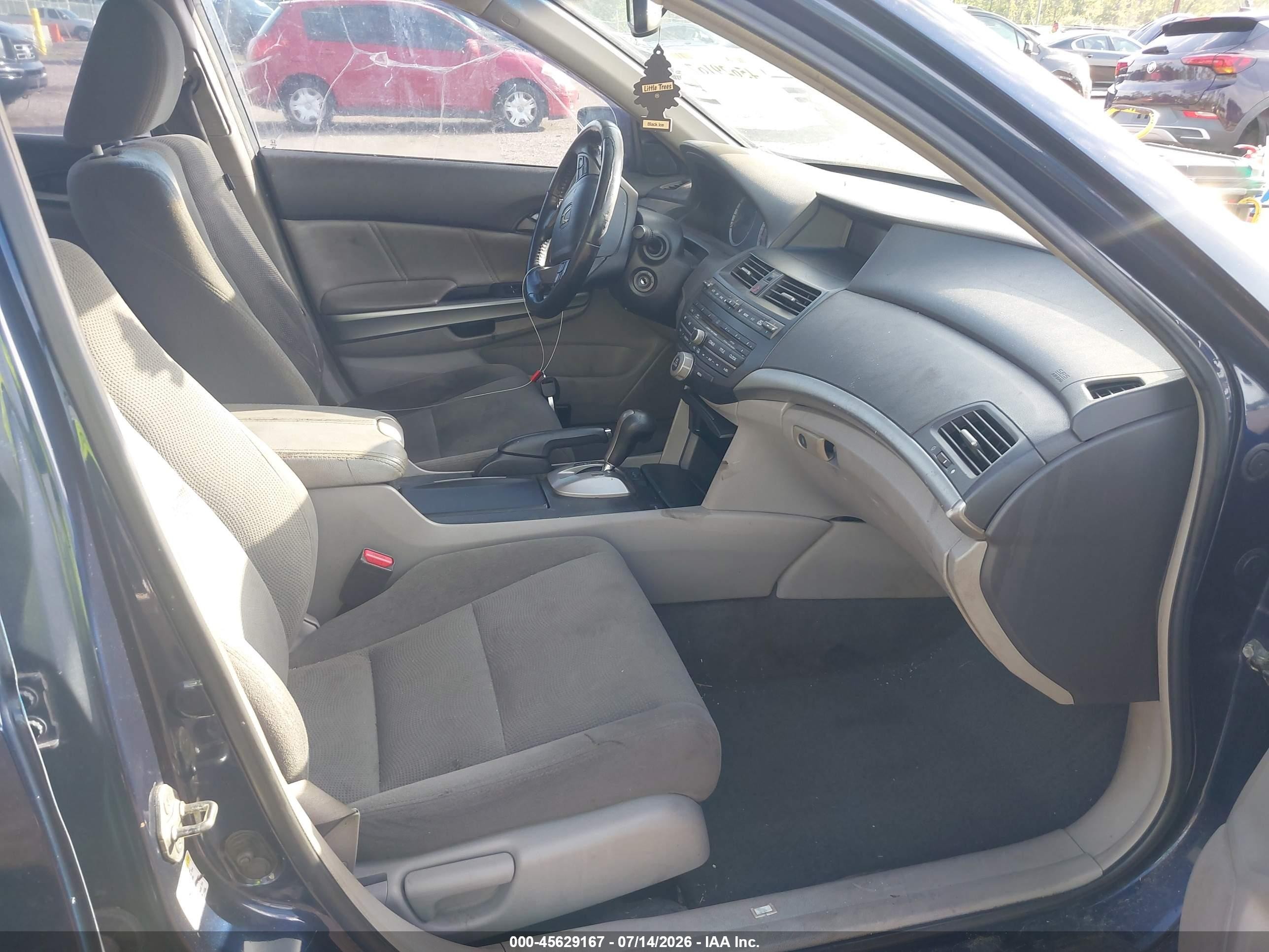 2008 Honda Accord 2.4 Ex-l Blue vin: 1HGCP268X8A075023