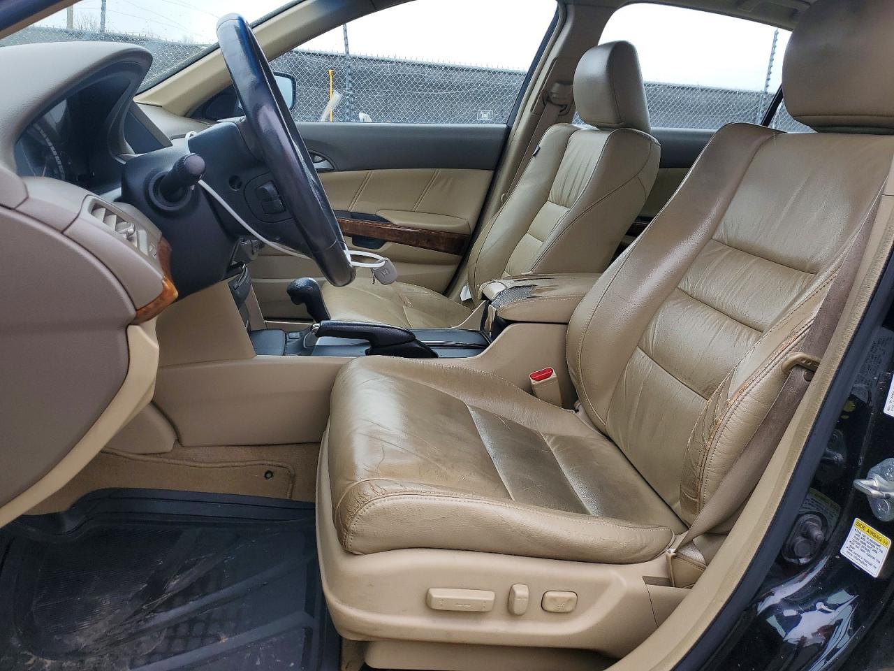 2008 Honda Accord Exl Black vin: 1HGCP268X8A079671