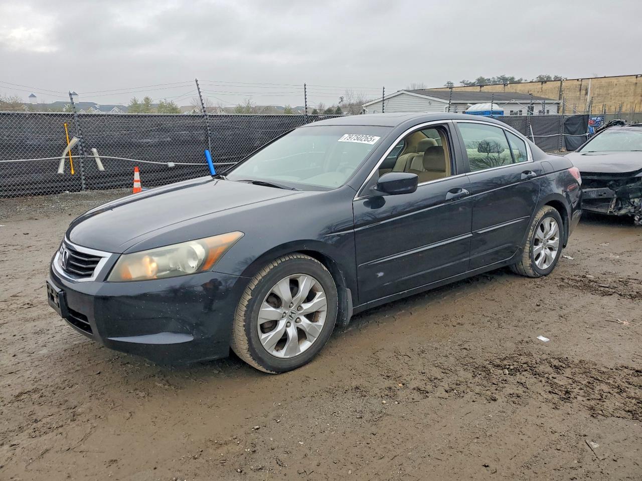 2008 Honda Accord Exl Black vin: 1HGCP268X8A079671