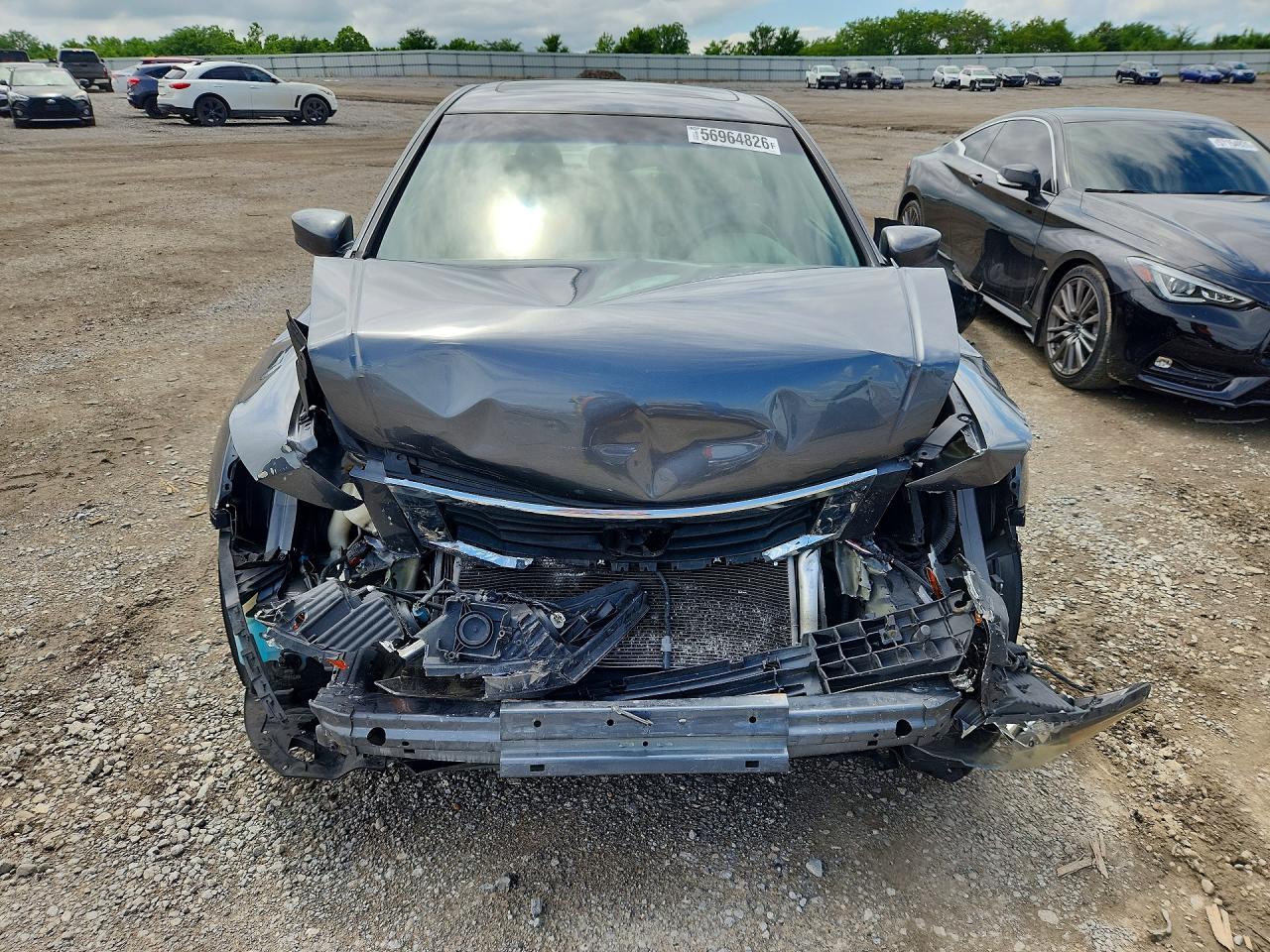 2008 Honda Accord Exl Gray vin: 1HGCP268X8A091433
