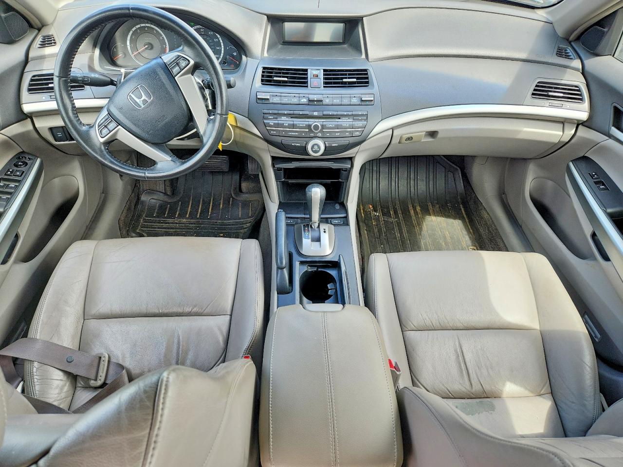 2008 Honda Accord Exl Gray vin: 1HGCP268X8A091433