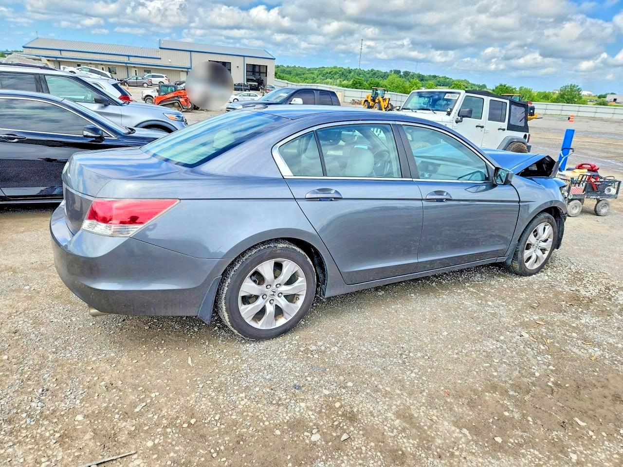 2008 Honda Accord Exl Gray vin: 1HGCP268X8A091433