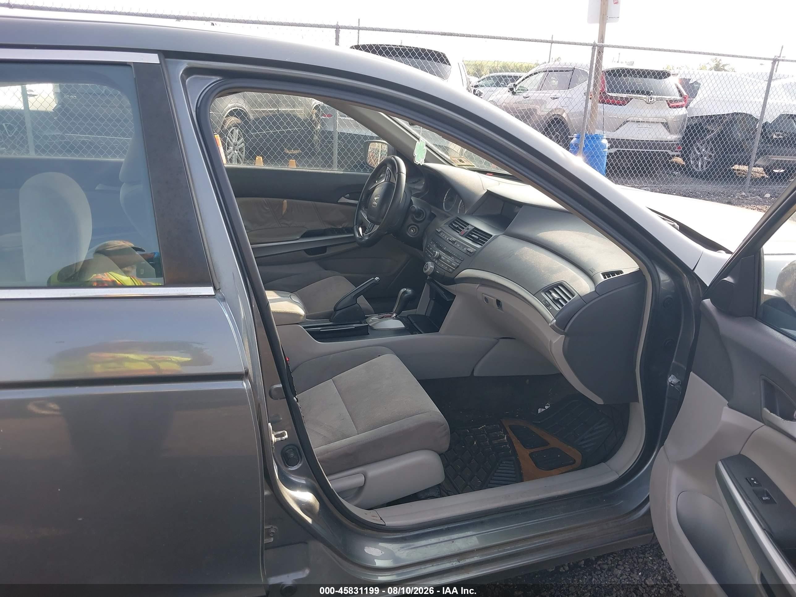 2008 Honda Accord 2.4 Ex-l Gray vin: 1HGCP268X8A096647