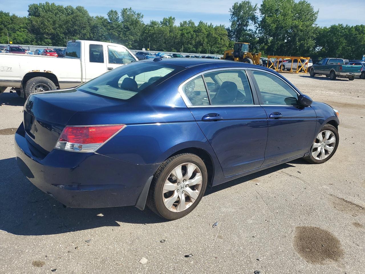 2008 Honda Accord Exl Blue vin: 1HGCP268X8A139500
