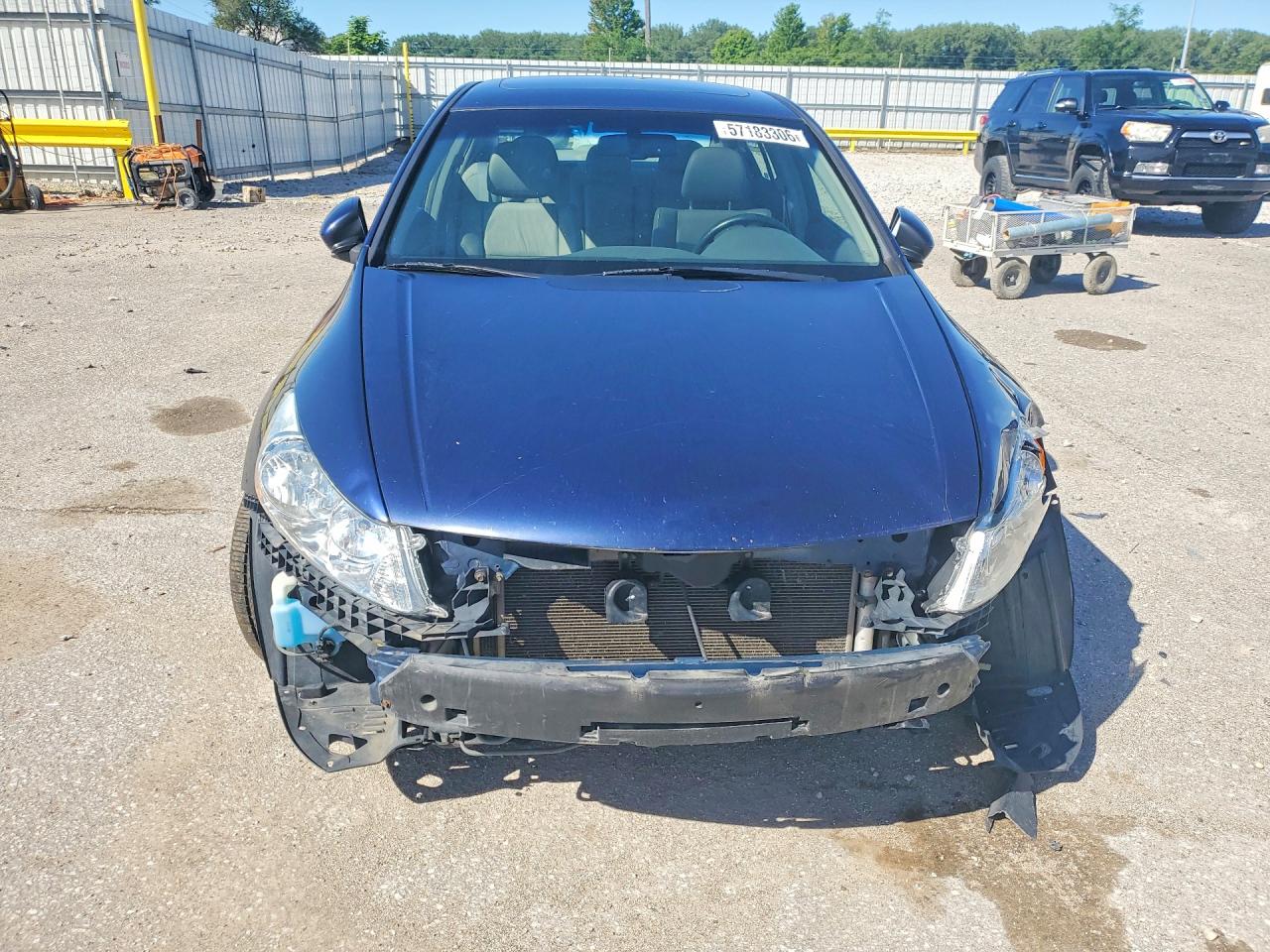 2008 Honda Accord Exl Blue vin: 1HGCP268X8A139500