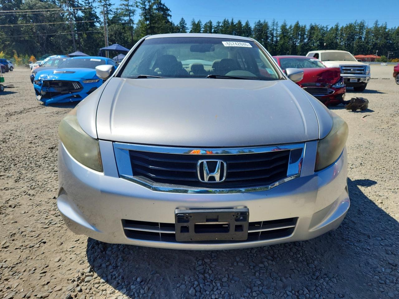 2008 Honda Accord Exl Silver vin: 1HGCP268X8A140842
