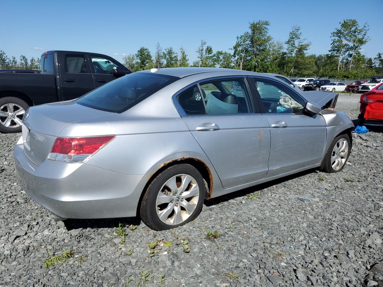2008 Honda Accord Exl   Silver vin: 1HGCP268X8A810485