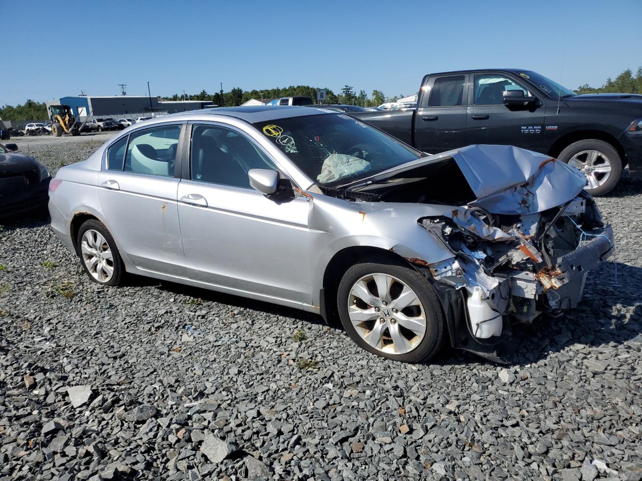 2008 Honda Accord Exl   Silver vin: 1HGCP268X8A810485