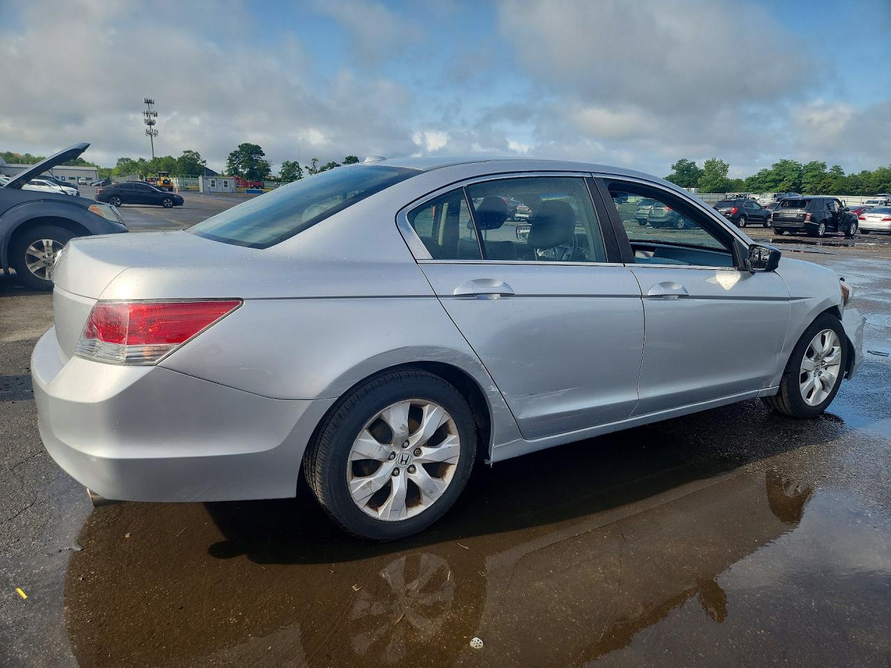 2009 Honda Accord Exl Silver vin: 1HGCP268X9A015048