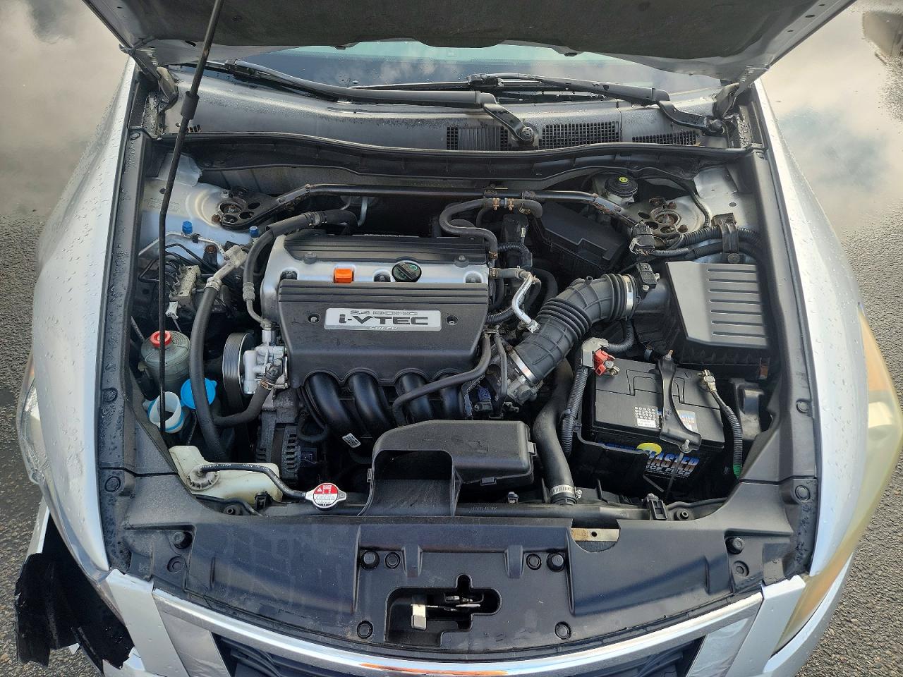 2009 Honda Accord Exl Silver vin: 1HGCP268X9A015048