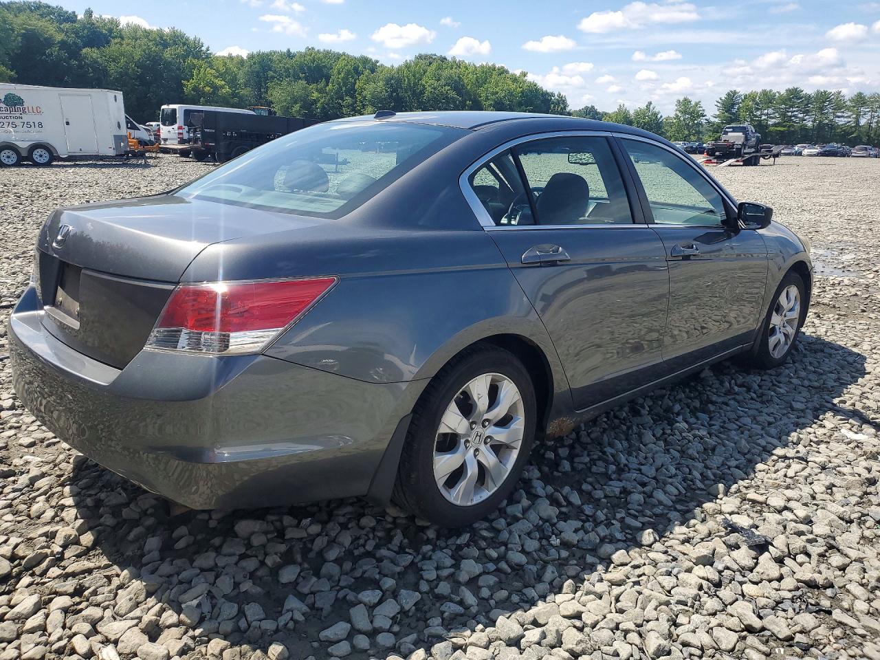 2009 Honda Accord Exl Gray vin: 1HGCP268X9A017401