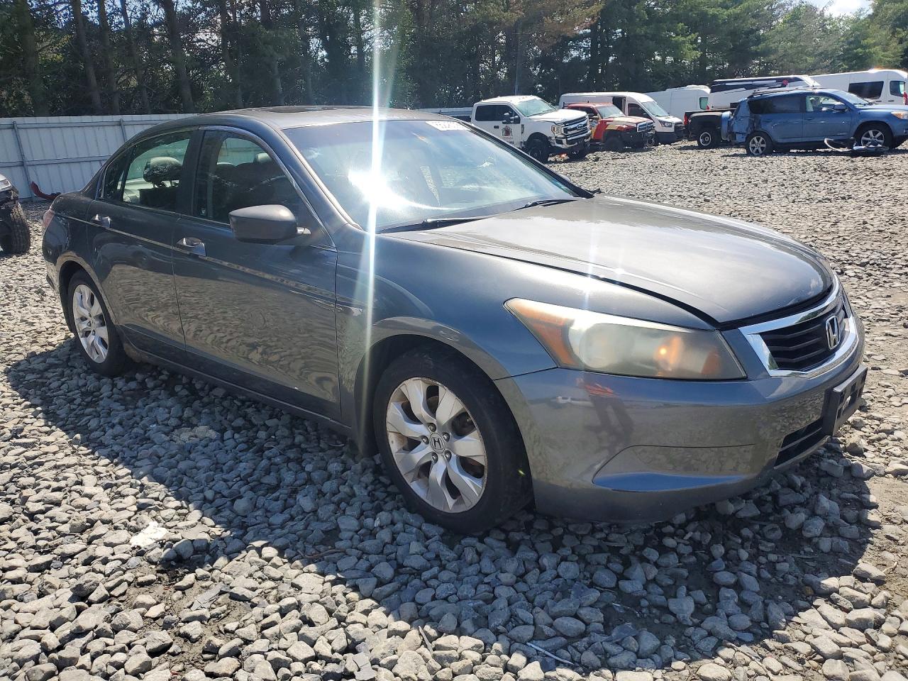 2009 Honda Accord Exl Gray vin: 1HGCP268X9A017401